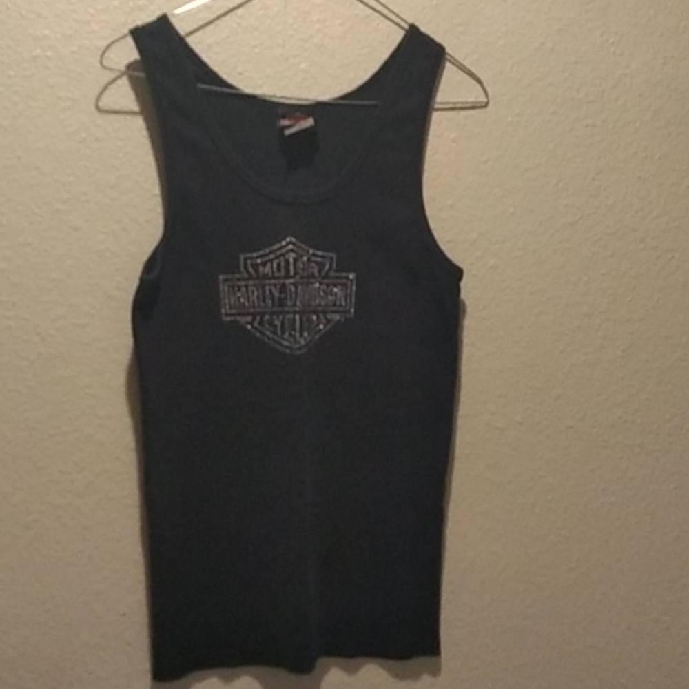 Women's black Harley Davidson xxl tank top